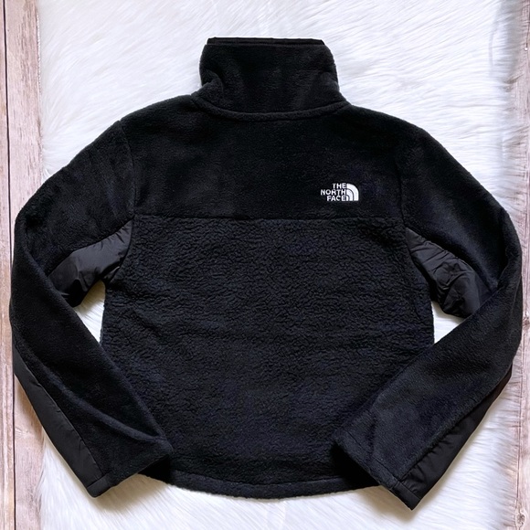 The North Face Girls’ Fleece Mashup Jacket In Black - Picture 5 of 10